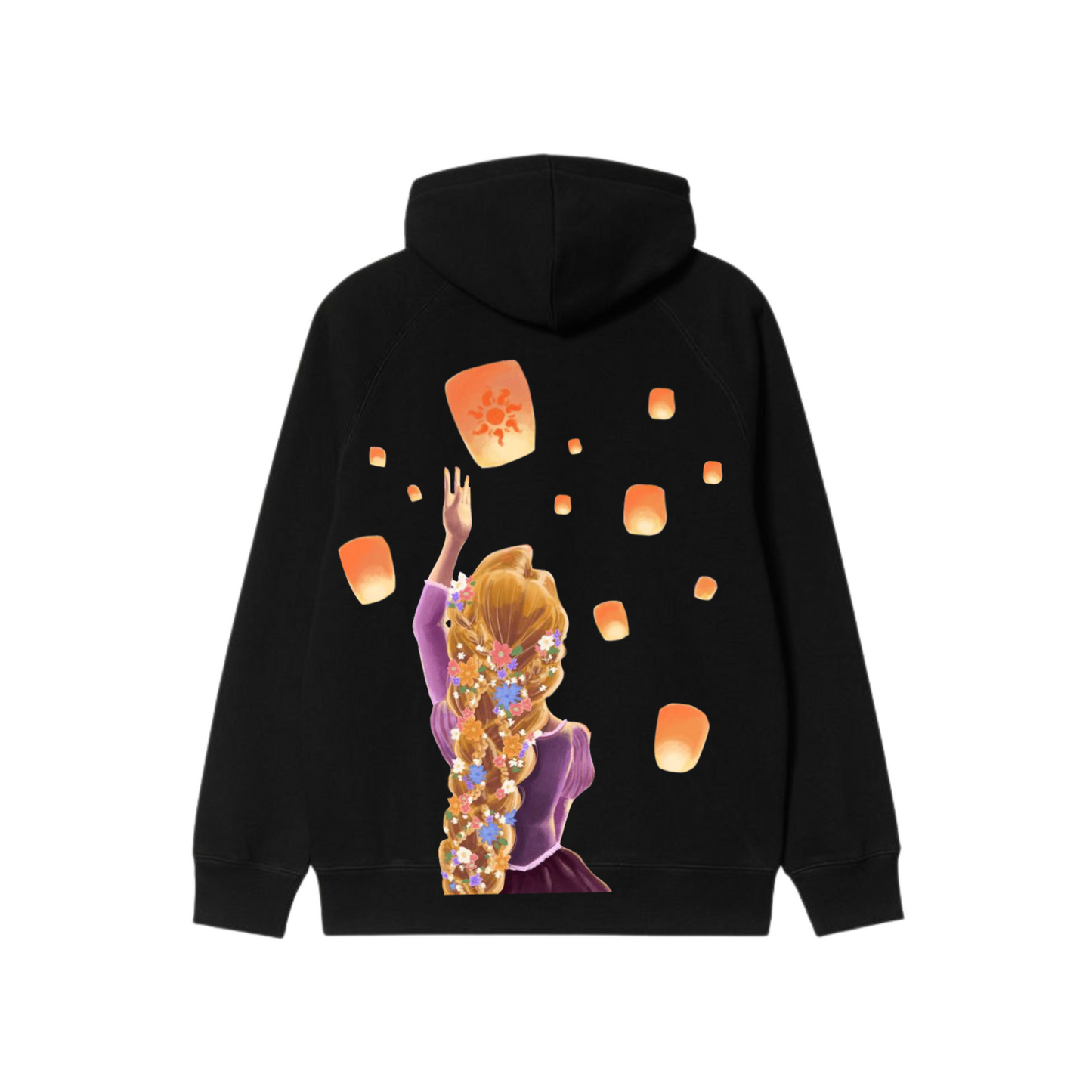 Poleron Personalizada rapunzel - Mztienda