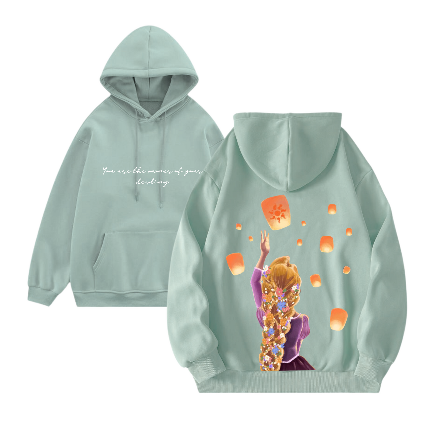 Poleron Personalizada rapunzel - Mztienda
