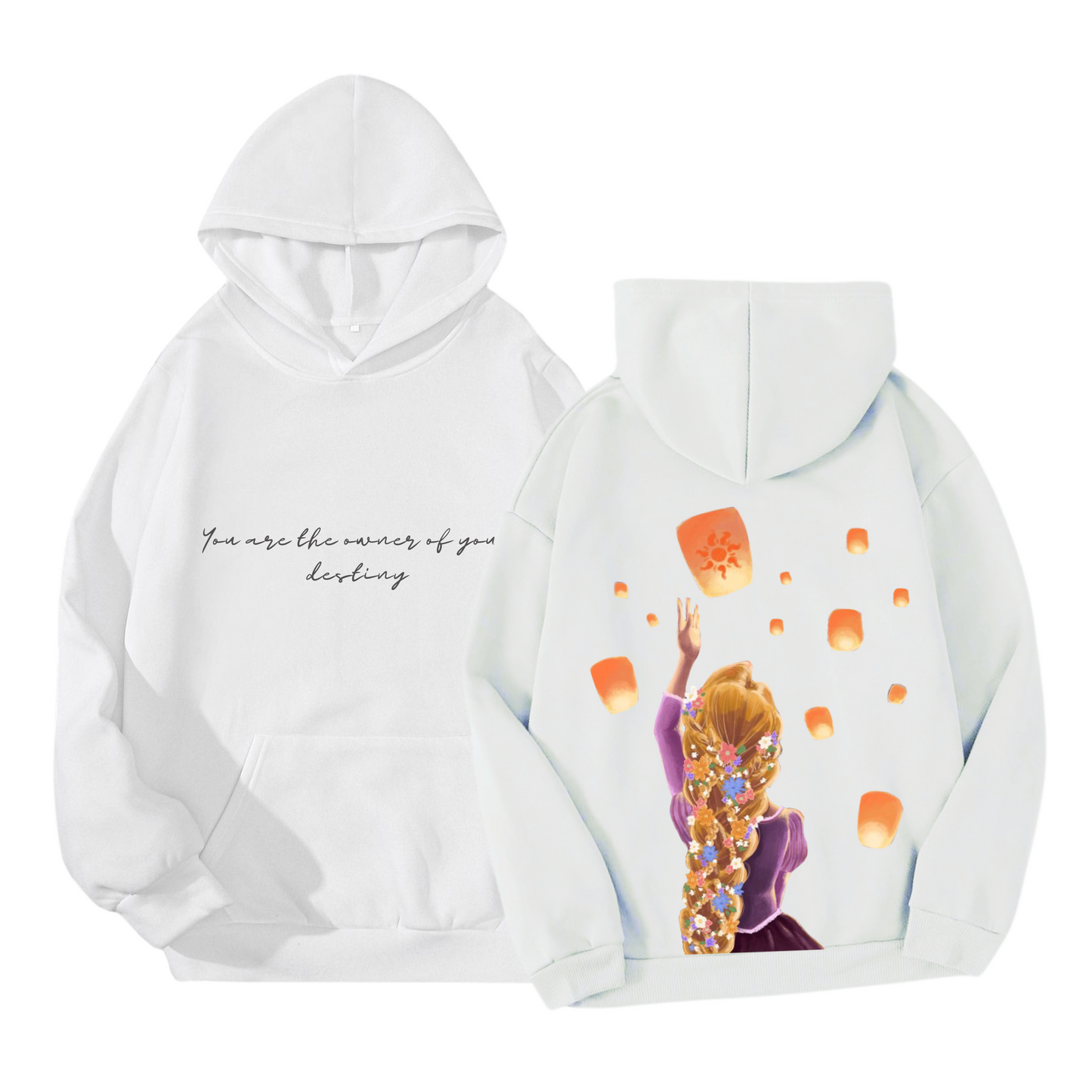 Poleron Personalizada rapunzel - Mztienda