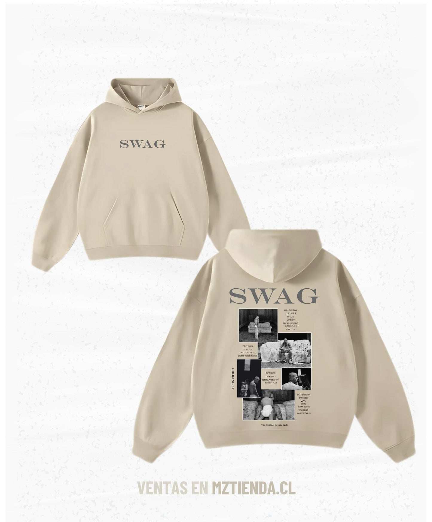 Poleron Swag Justin Bieber - Mztienda