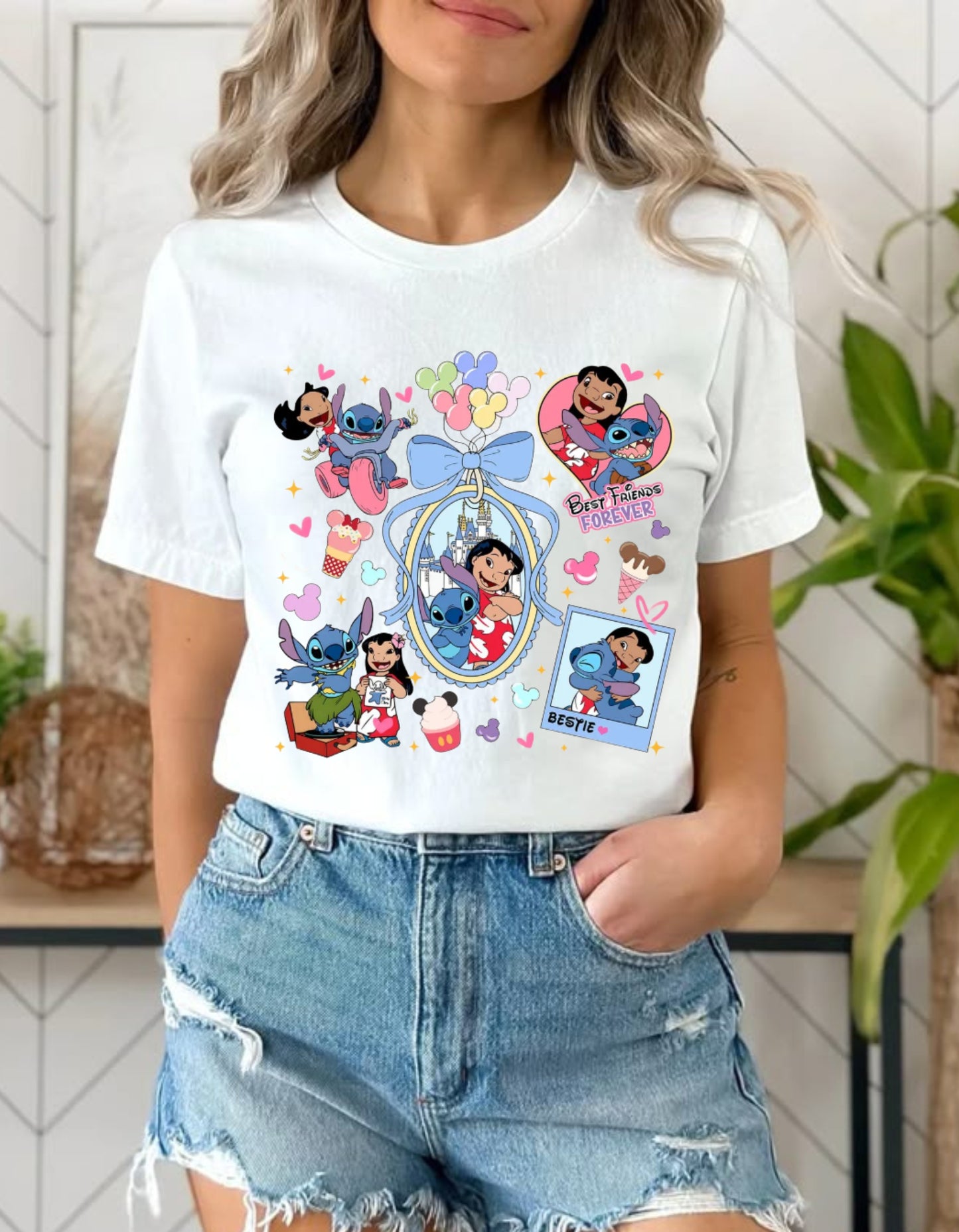 Polera Personalizada Lilo y Stich - Mztienda