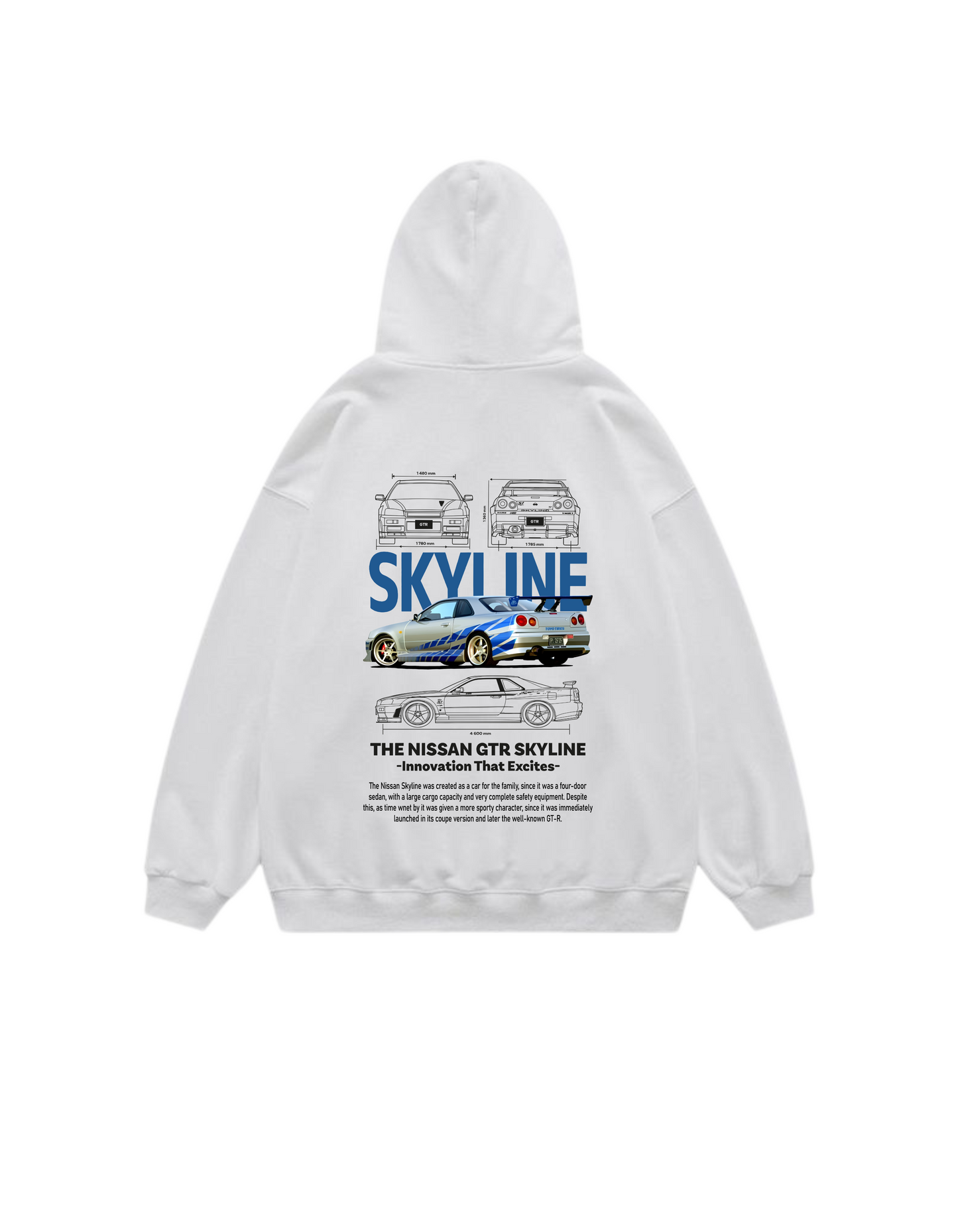 Poleron Personalizado Skyline - Mztienda