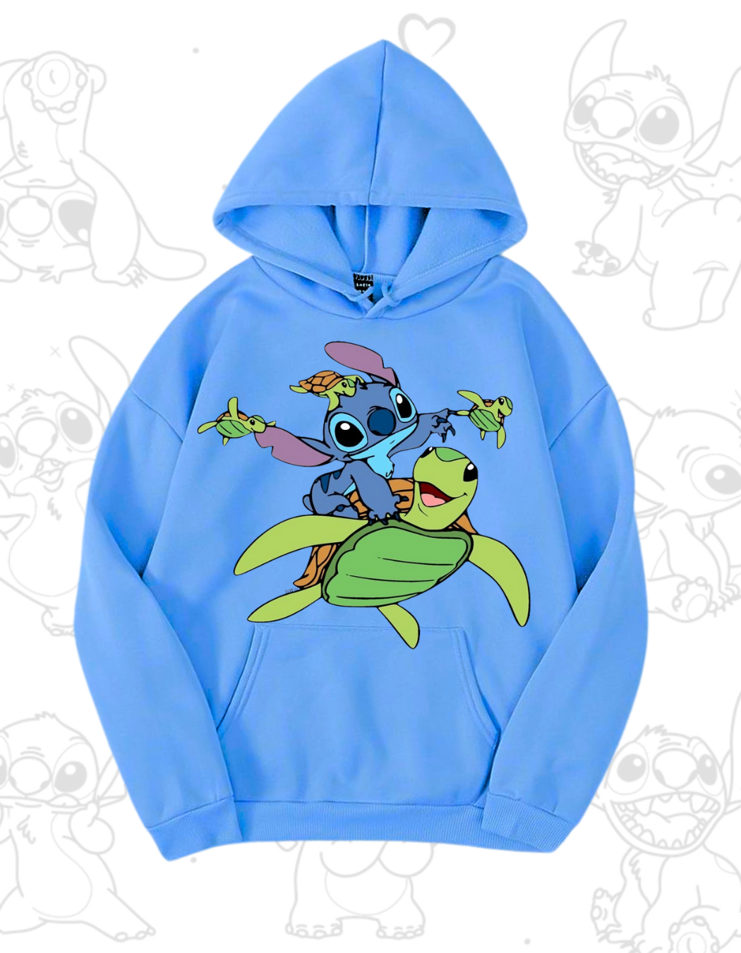 Poleron personalizado stich - Mztienda