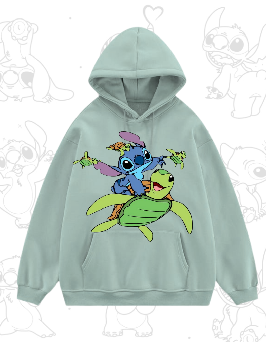 Poleron personalizado stich - Mztienda