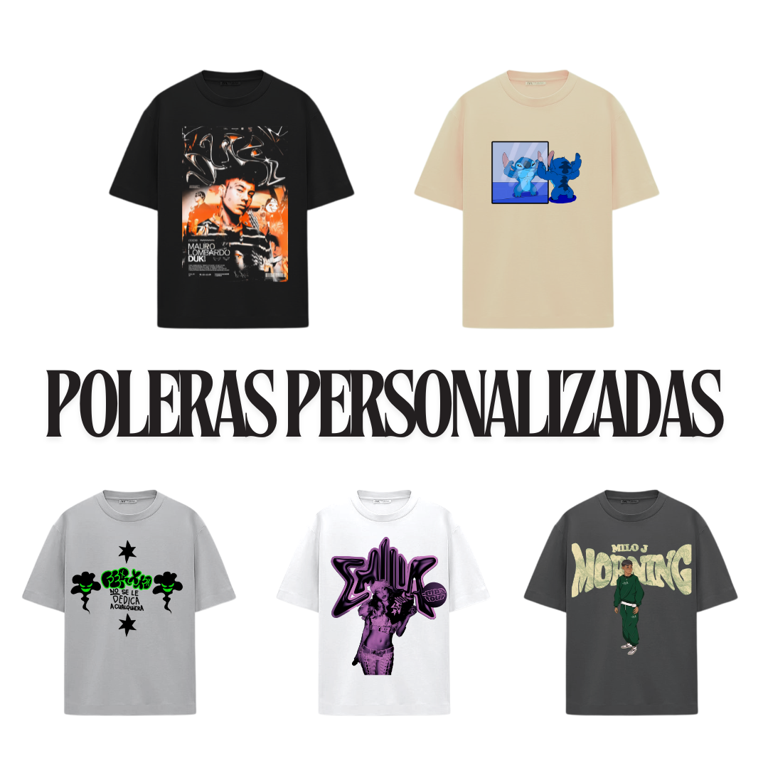 Polera personalizada adulto