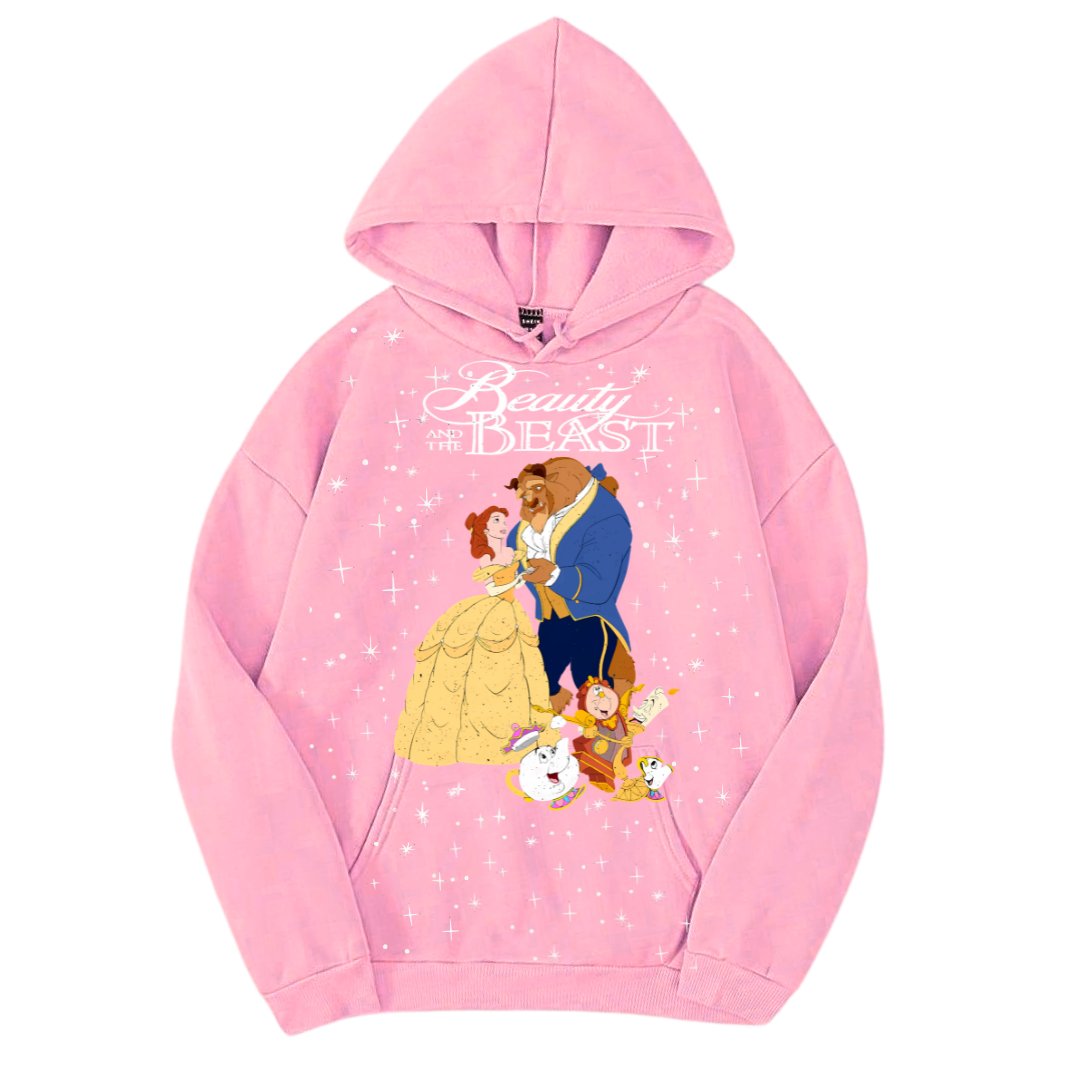 Poleron Bella y la Bestia - Mztienda