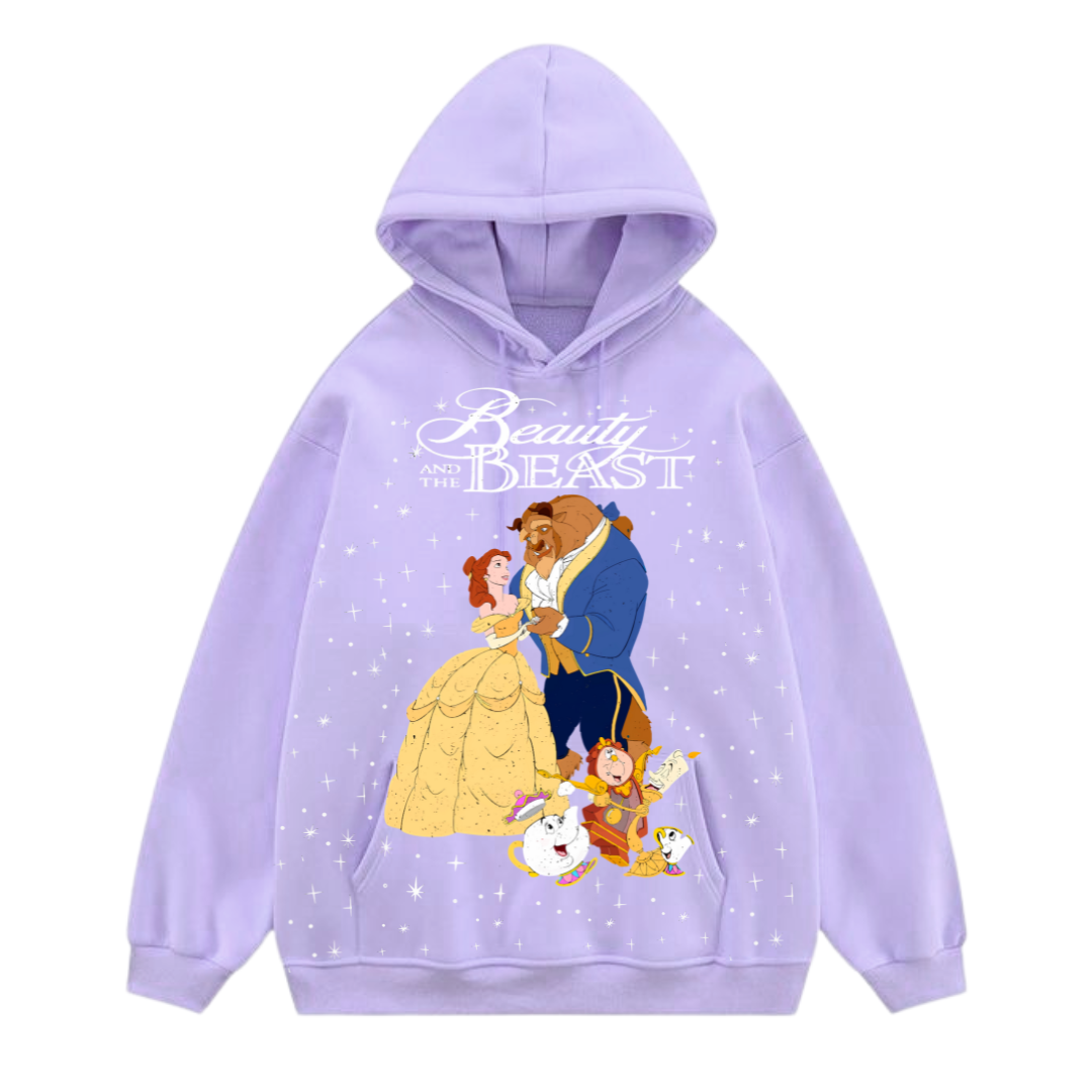 Poleron Bella y la Bestia - Mztienda