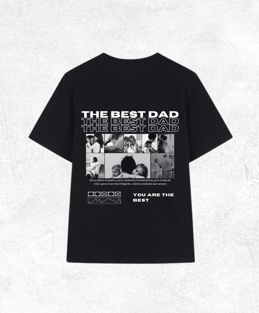 Polera The Best Dad  - Mztienda
