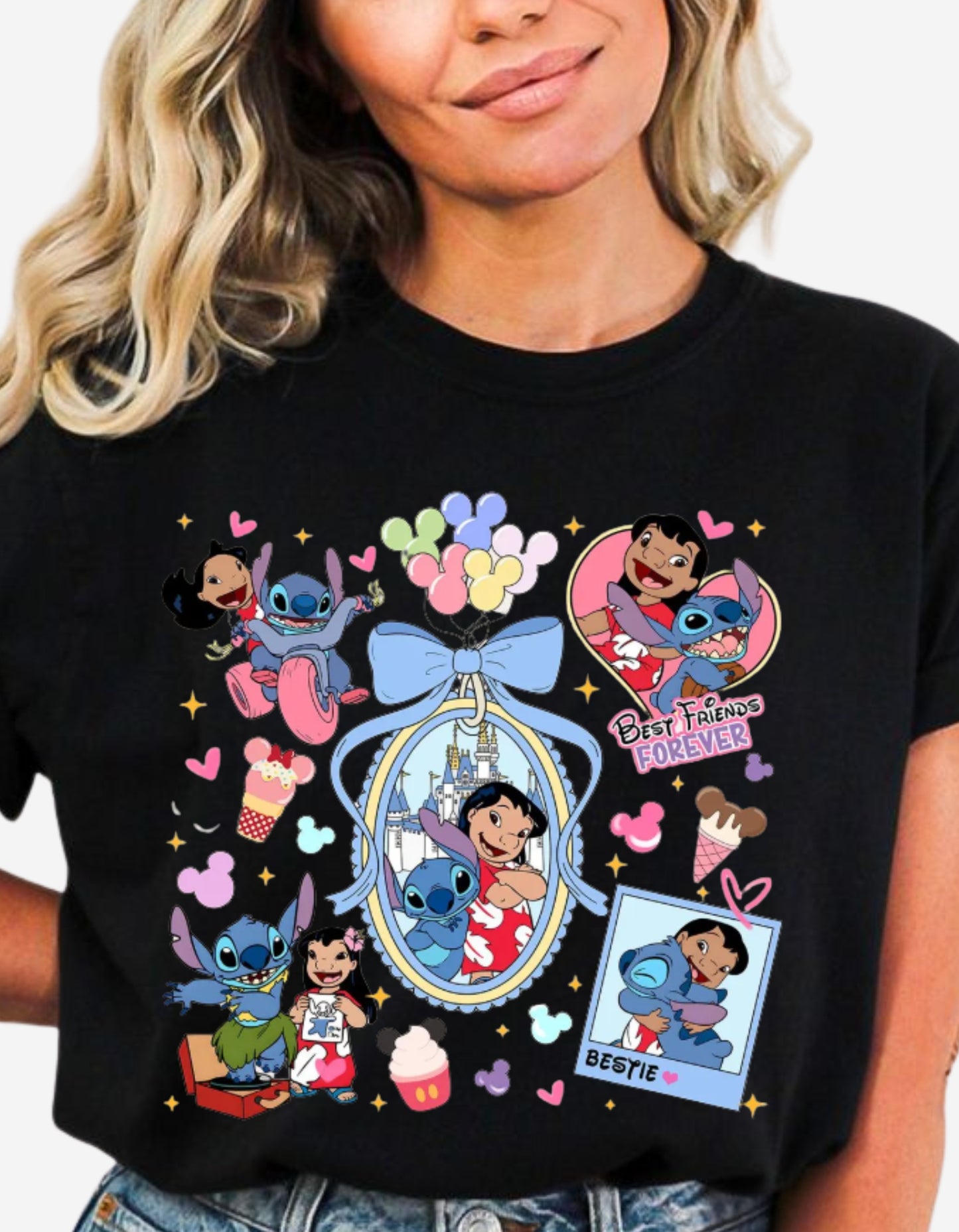 Polera Lilo y Stich mztienda