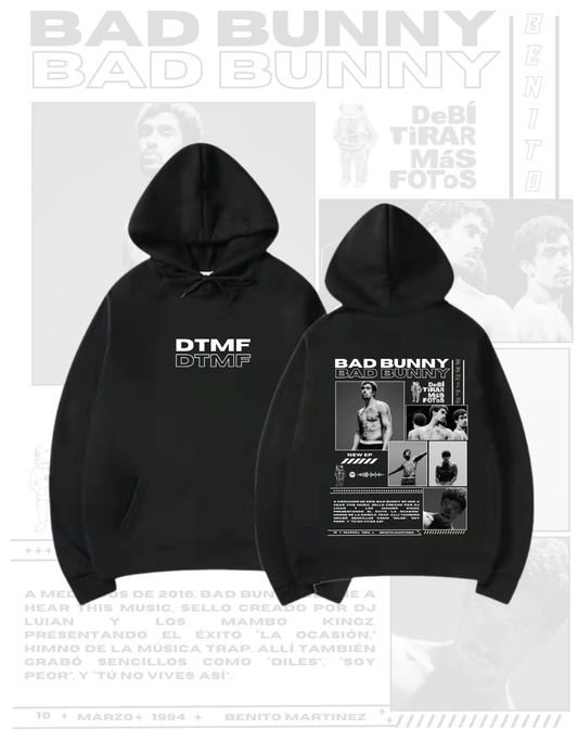 Poleron Personalizado Bad bunny - Mztienda