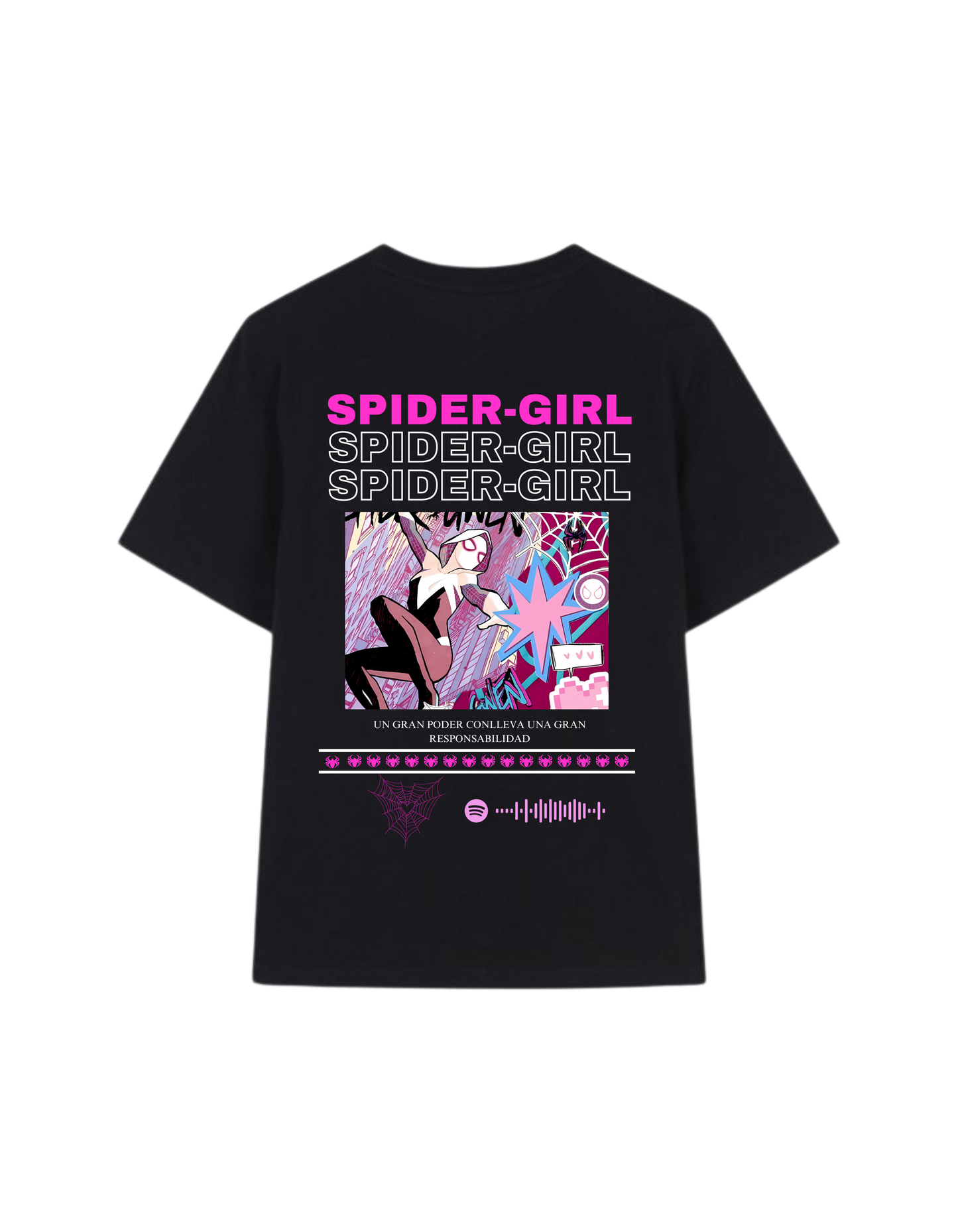 Polera Personalizada spider girl - Mztienda