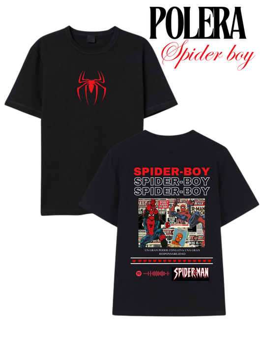 Polera Spider Boy