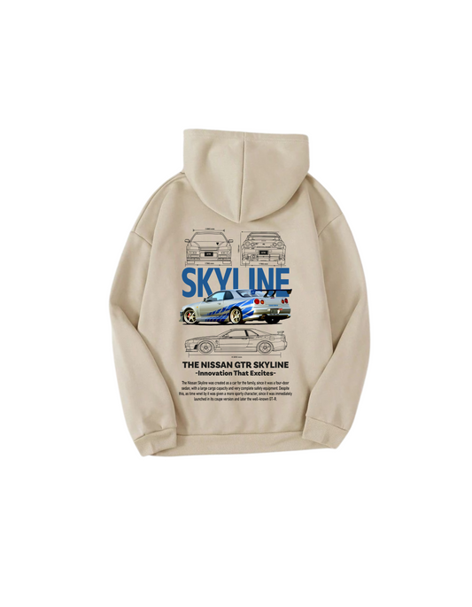 Poleron Personalizado Skyline - Mztienda