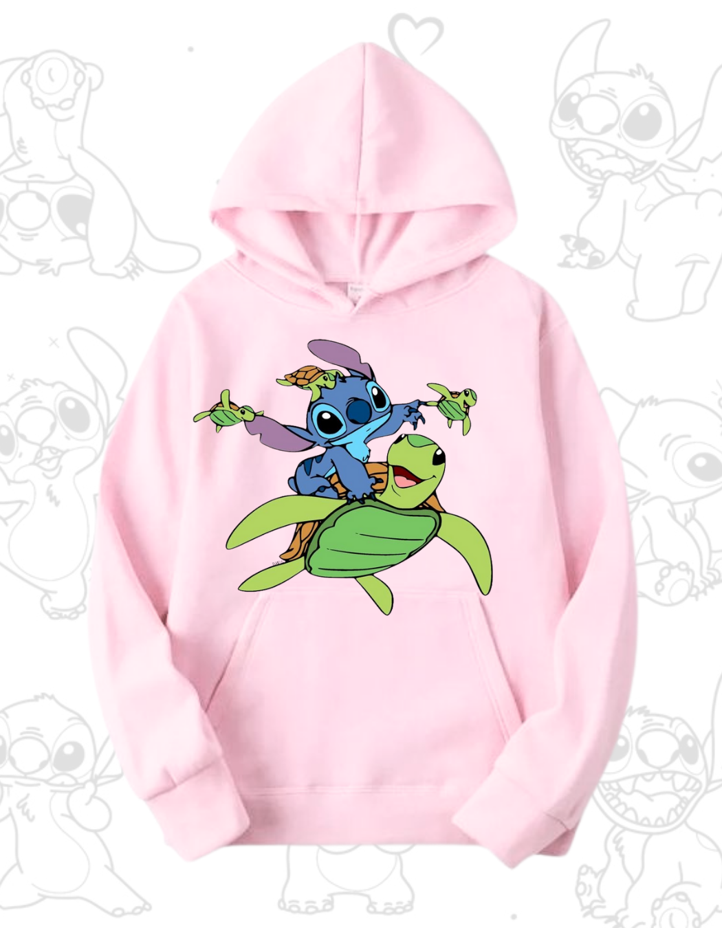 Poleron personalizado stich - Mztienda