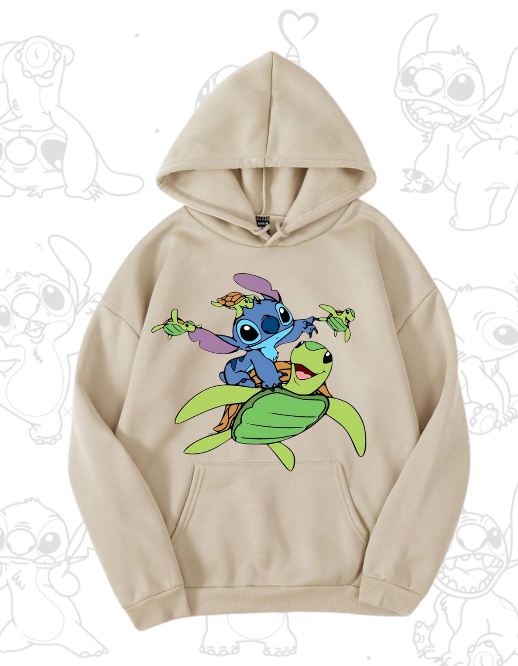 Poleron personalizado stich - Mztienda