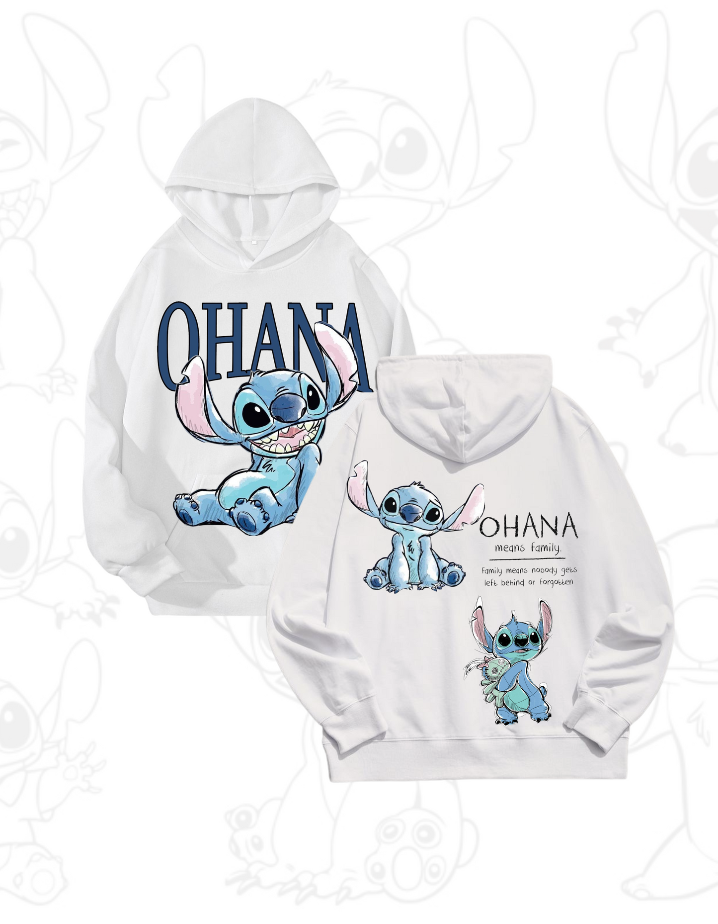 Poleron personalizado stich - Mztienda