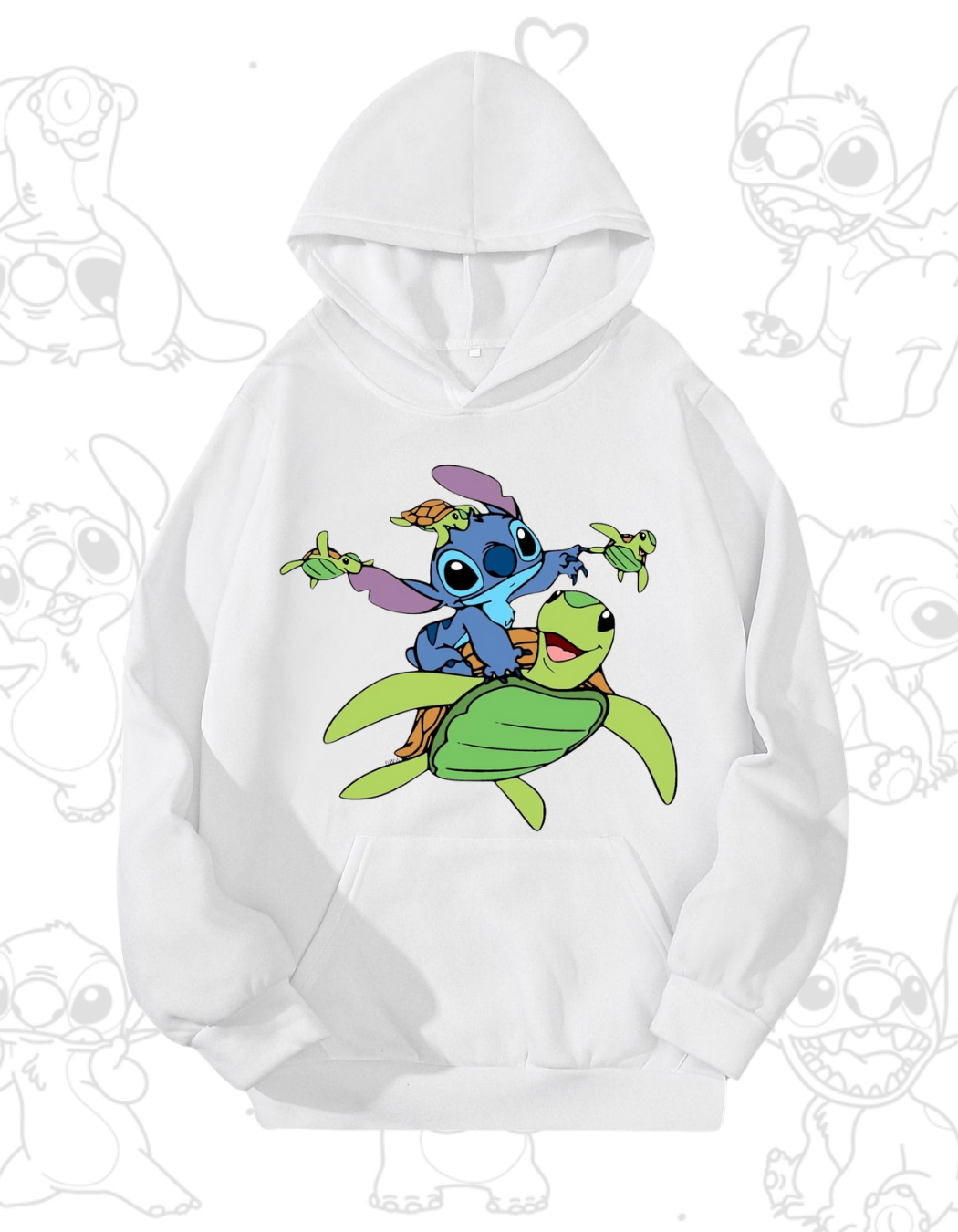 Poleron personalizado stich - Mztienda