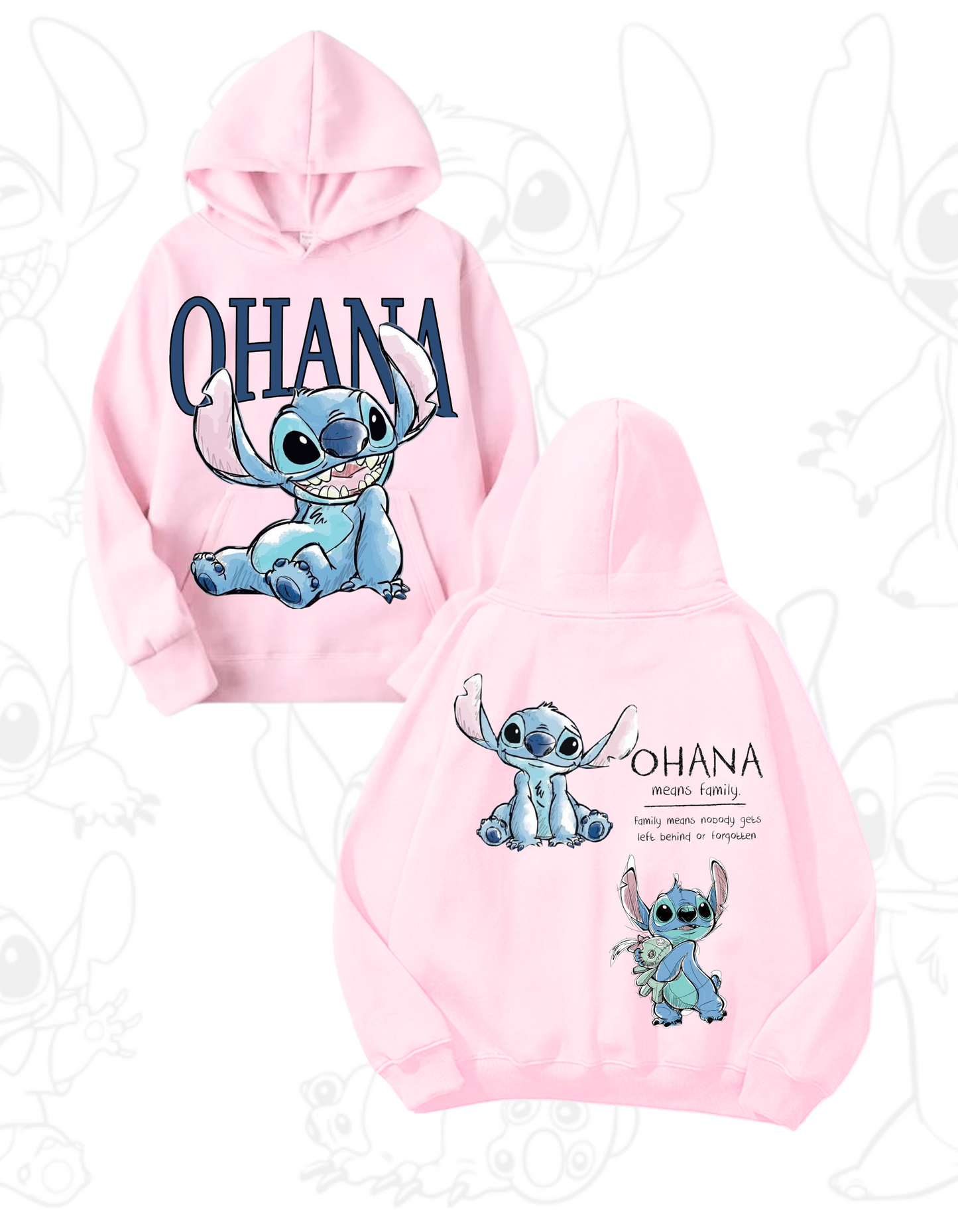 Poleron personalizado stich - Mztienda