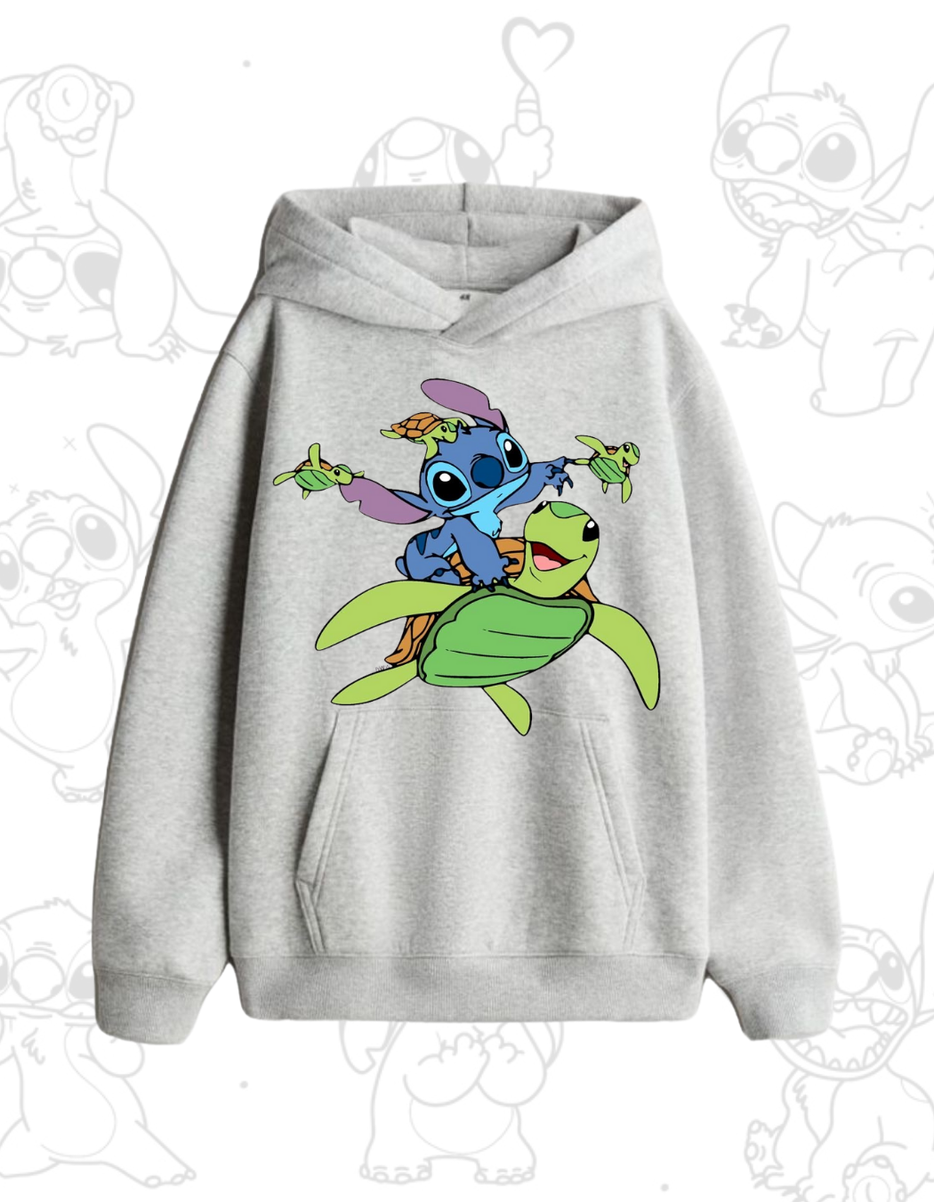 Poleron personalizado stich - Mztienda