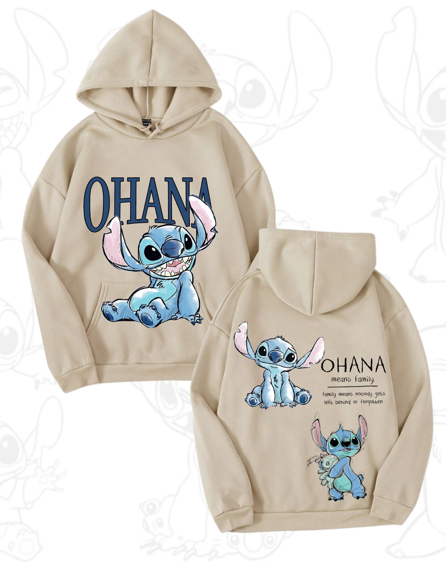 Poleron personalizado stich - Mztienda
