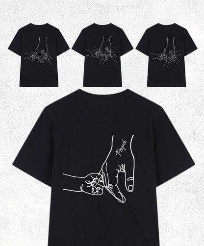 Polera mano padre e hij@  - Mztienda