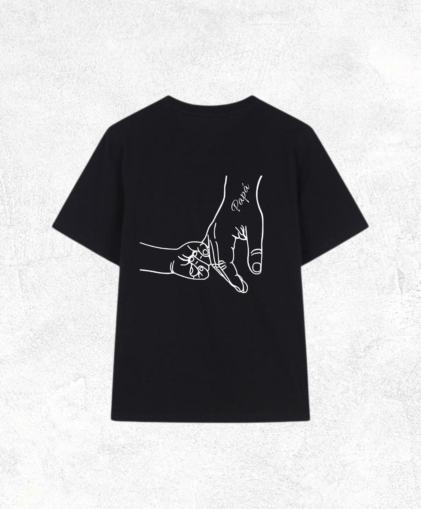 Polera mano padre e hij@  - Mztienda