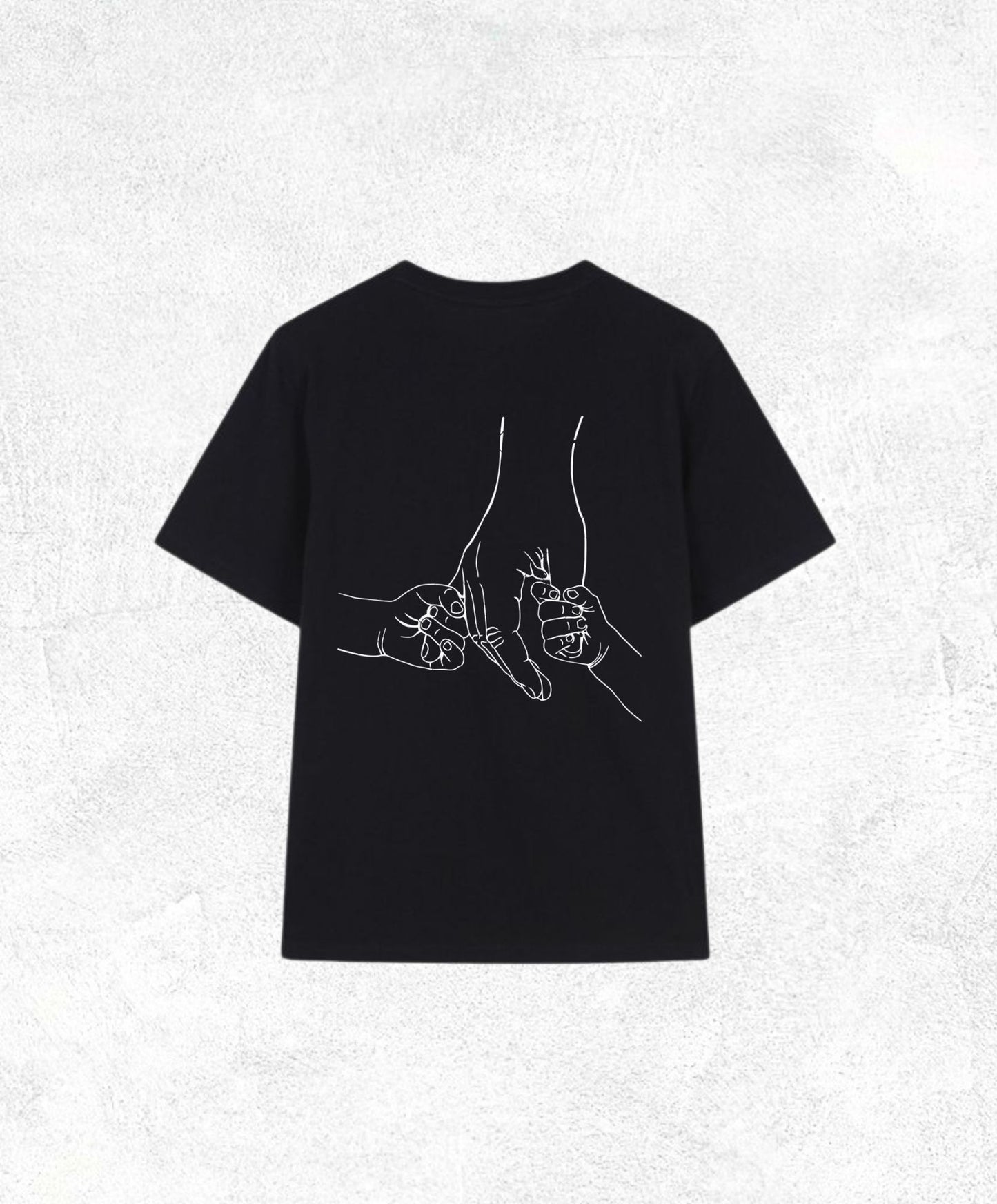 Polera mano padre e hij@  - Mztienda