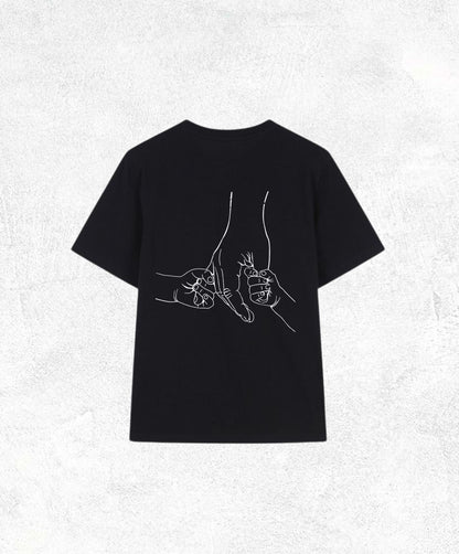 Polera mano padre e hij@  - Mztienda