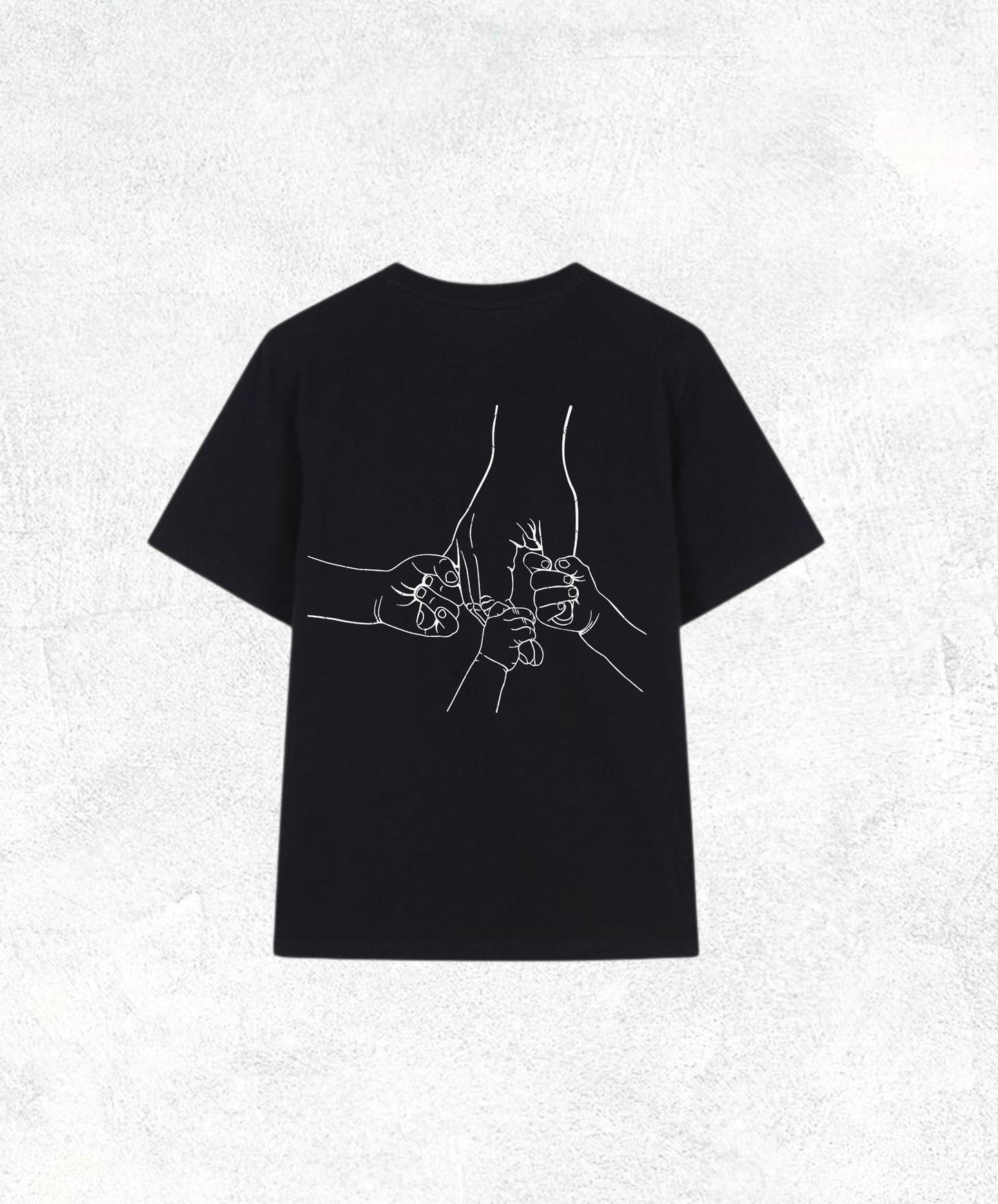 Polera mano padre e hij@  - Mztienda