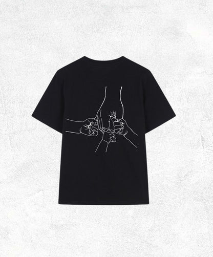 Polera mano padre e hij@  - Mztienda
