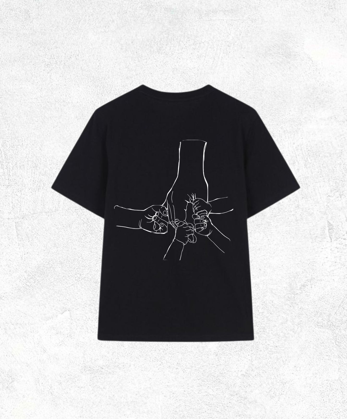 Polera mano padre e hij@  - Mztienda