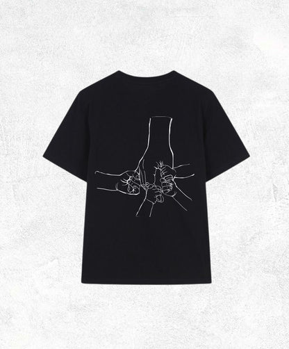 Polera mano padre e hij@  - Mztienda