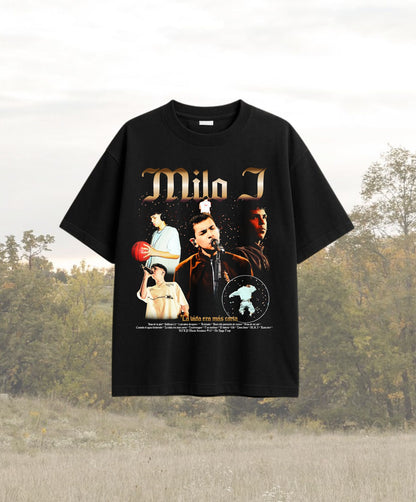 Polera Milo J estilo bootleg