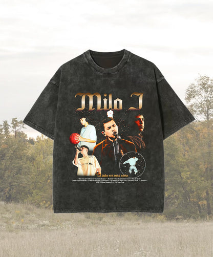Polera Milo J estilo bootleg
