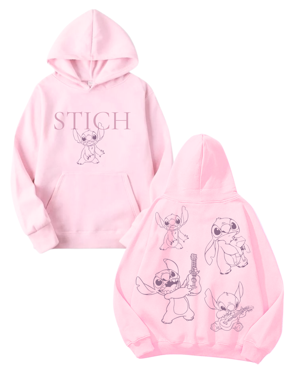 Poleron personalizado stich - Mztienda