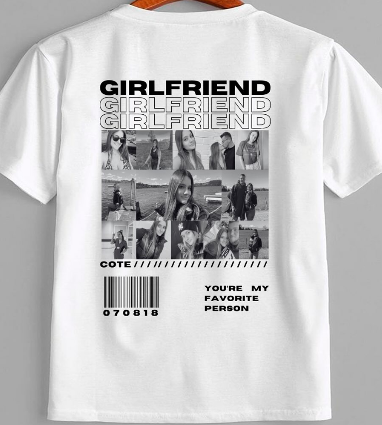 Polera Girlfriend, Only you o Boyfriend - Mztienda