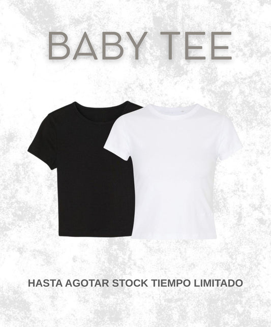 Polera Baby Tee Personalizada