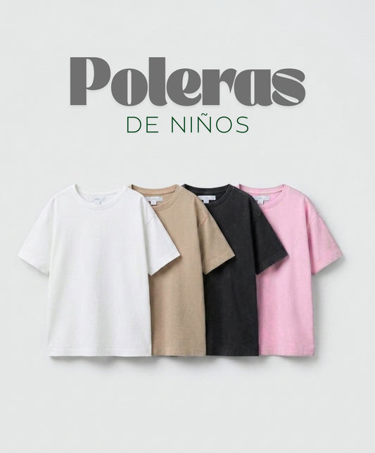 Poleras Personalizadas Niños