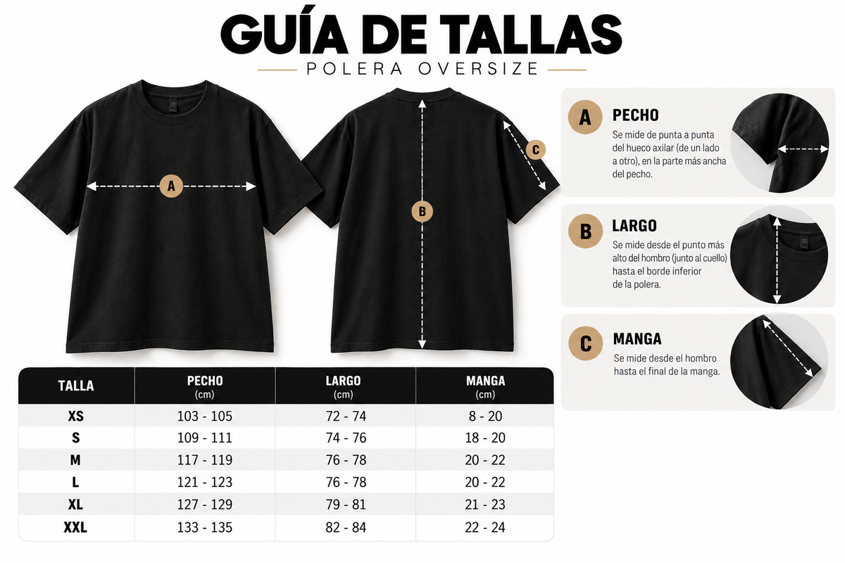 Polera Oversize