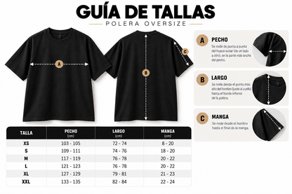 Polera Oversize