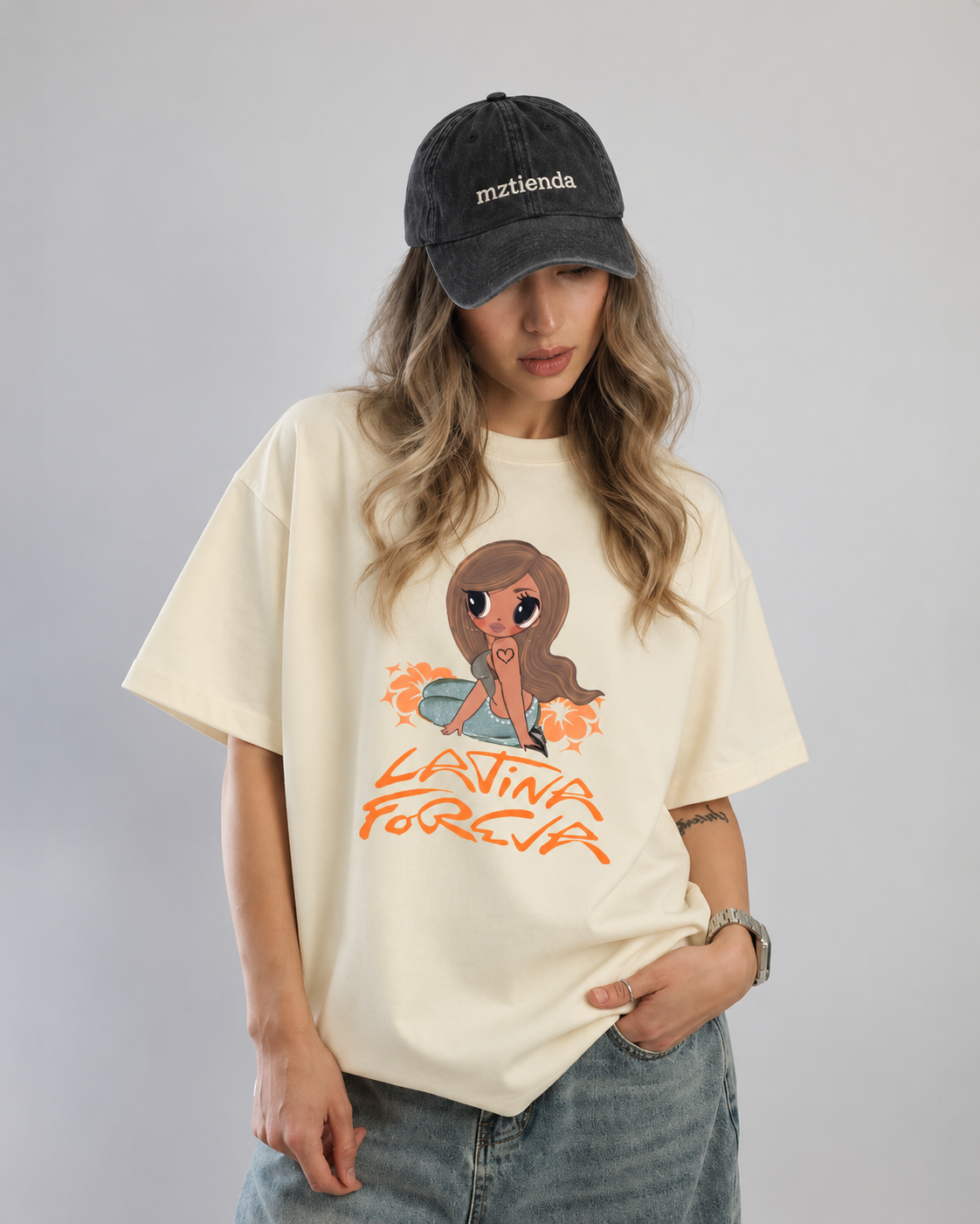 Polera Karol G Oversize